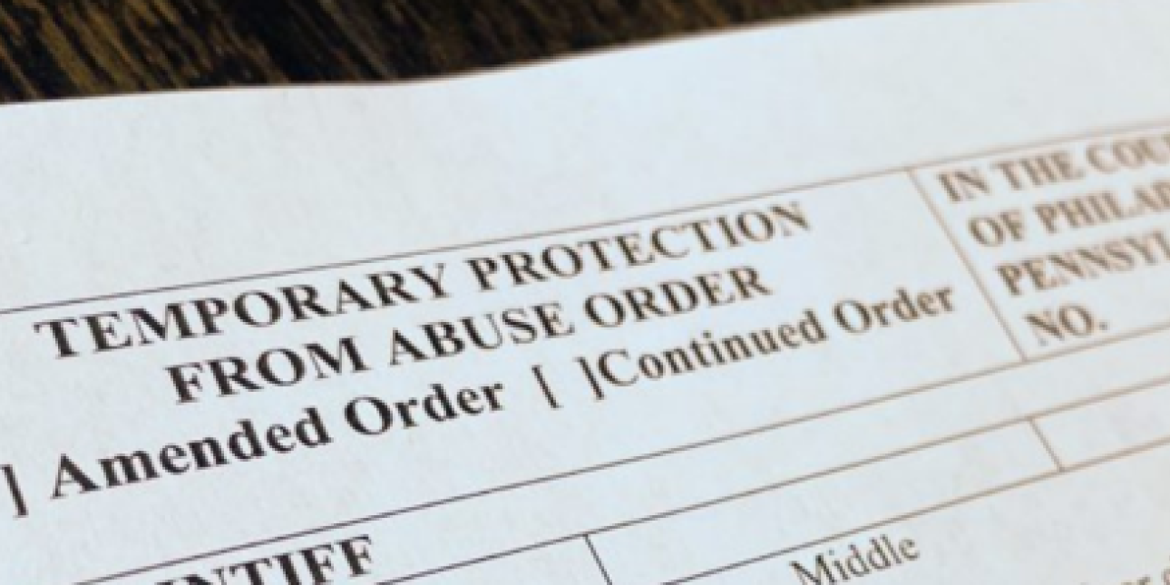 Temporary Protection From Abuse Order Form