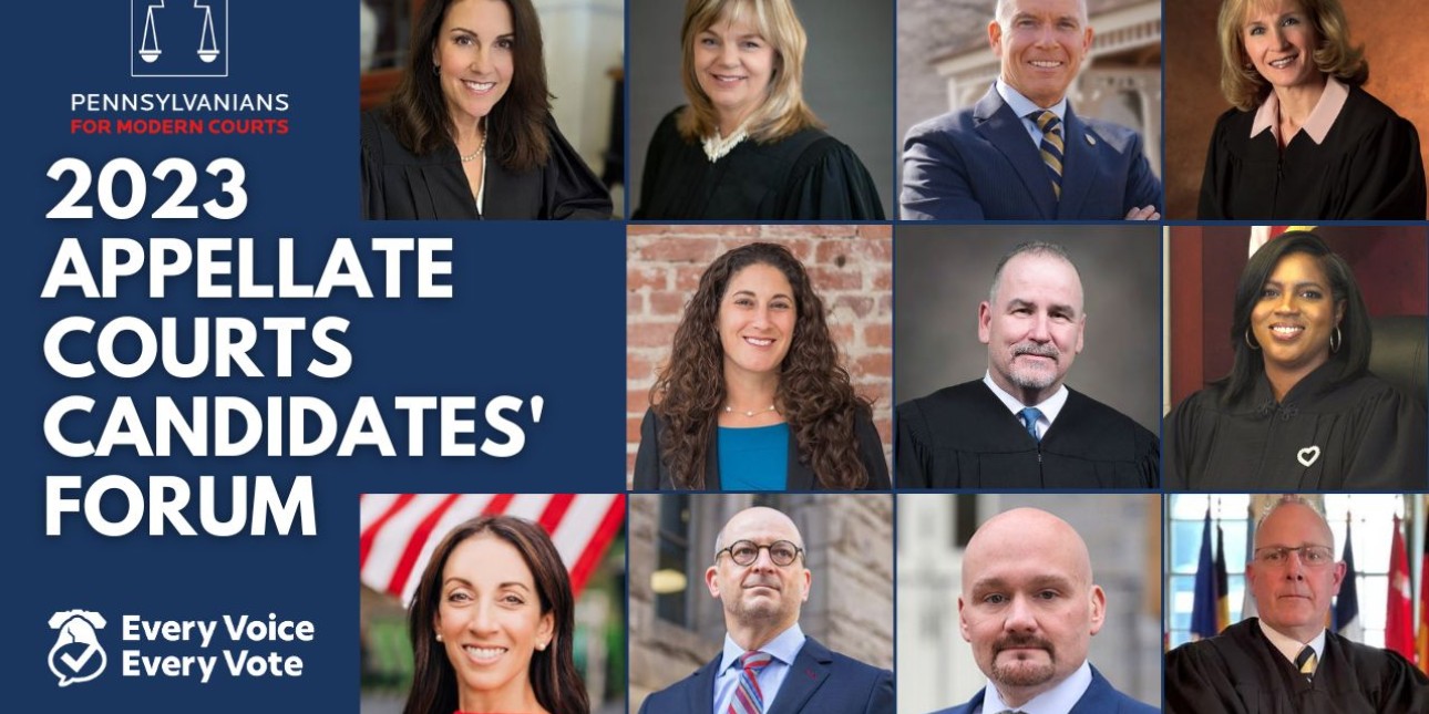 Pennsylvania Appellate Courts Candidates #39 Forum May 2023