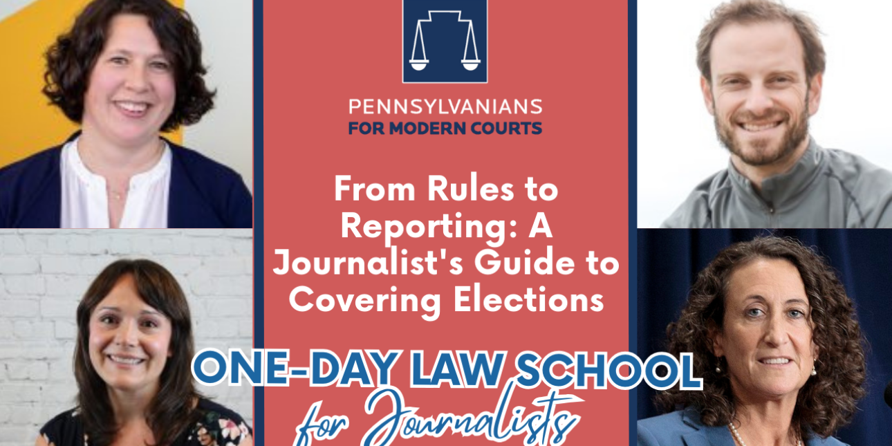 One Day Law School for Journalists Panel