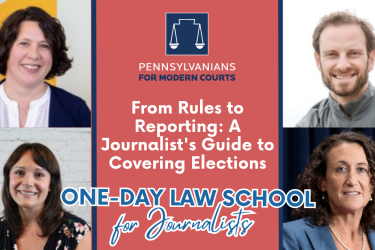 One Day Law School for Journalists Panel